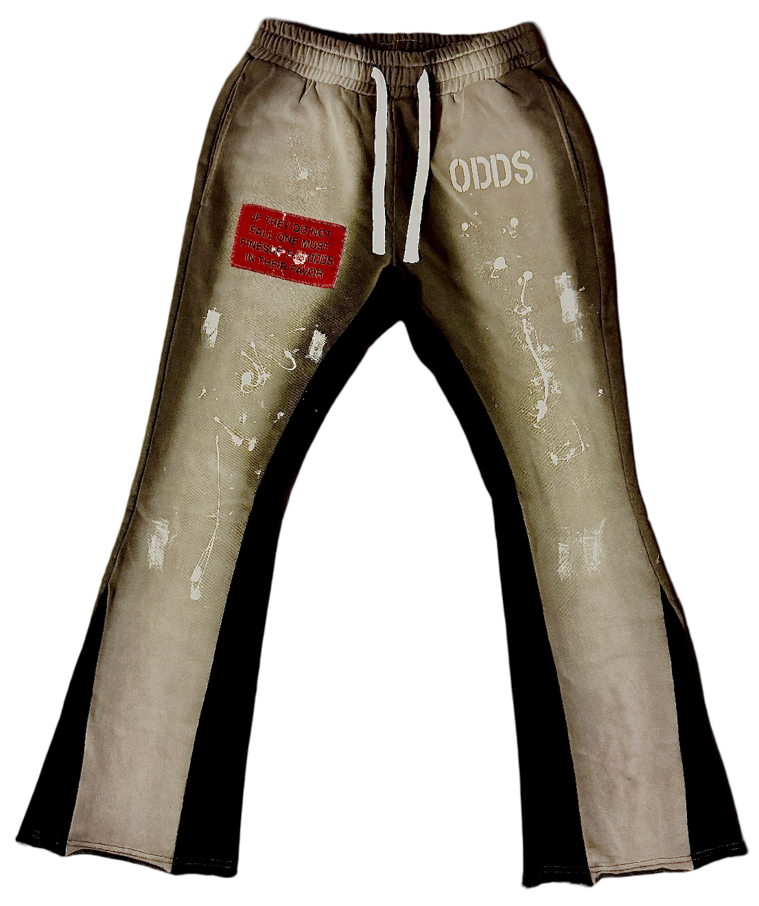 FINESSE THE “ODDS” FLARED SWEATPANTS