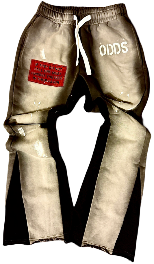 FINESSE THE “ODDS” FLARED SWEATPANTS